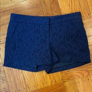 Cynthia Rowley Blue Lace shorts